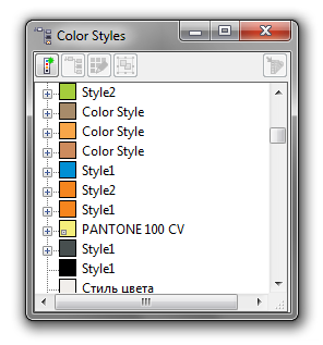Решаем проблему цветовых стилей (Color Styles)