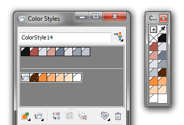 Стили цвета (Color Styles) в CorelDRAW X6
