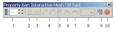 Использование Interactive Mesh Fill в CorelDRAW