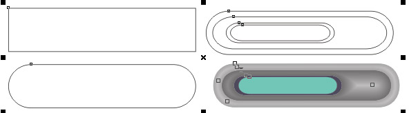 Имитация 3D в CorelDraw