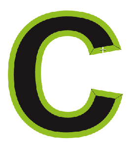 Объемный текст в CorelDraw (2 вариант)