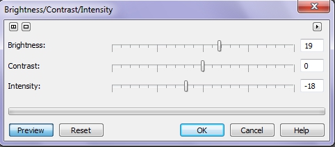 Фильтры Brightness/Contrast/Intensity и Gamma